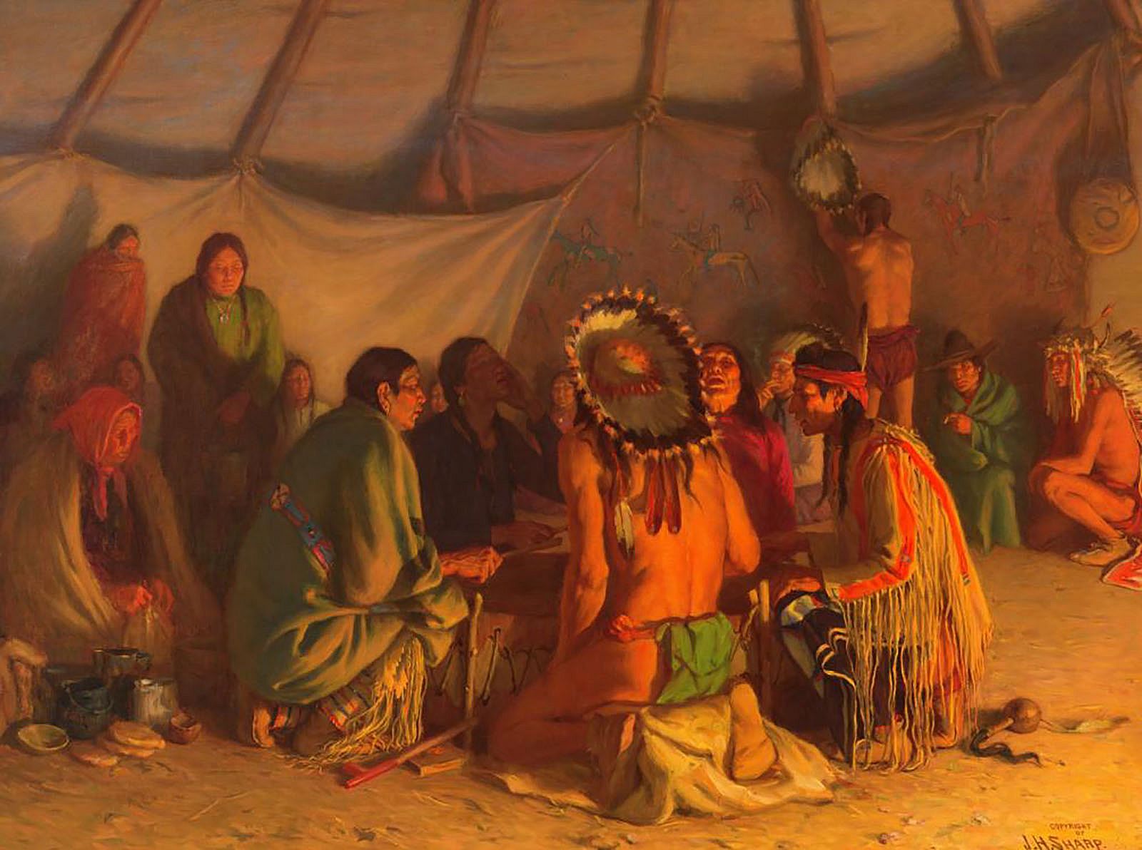 The Drummers; [The Drummers - Crow - A Pause in the Dance]